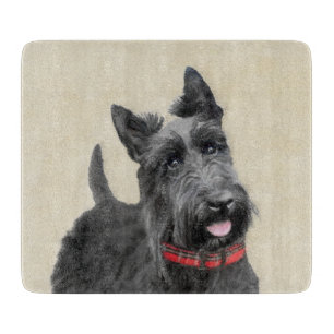 Planche À Découper Peinture écossaise Terrier - Cute Original Chien A