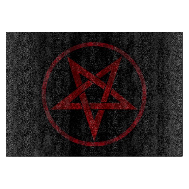 Planche À Découper Pentagram Red Devil (Devant)
