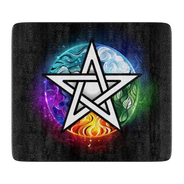 Planche À Découper pentagramme du Wiccan (Devant)
