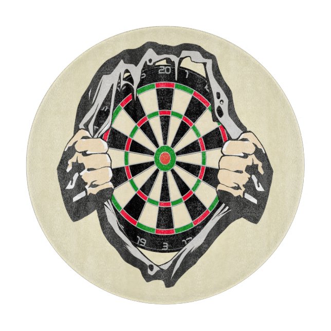 Planche À Découper Percée vers le Bullseye - Ultimate Dartboard (Devant)