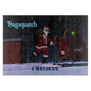 Planche À Découper Père Noël - Bagsquatch