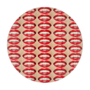 Planche À Découper Perfect Smile Femme Fatale Pop-art