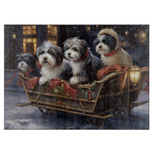 Planche À Découper Période de fêtes de Noël Havaneois