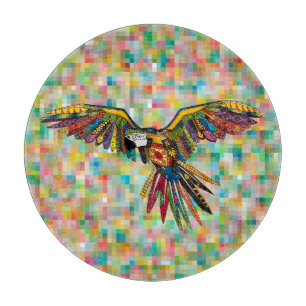 Planche À Découper perroquet arlequin