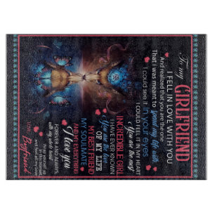 Planche À Découper Personnalisé À Ma Petite Amie Blanket Wolf,