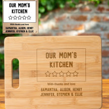 Planche à découper personnalisée de la cuisine de