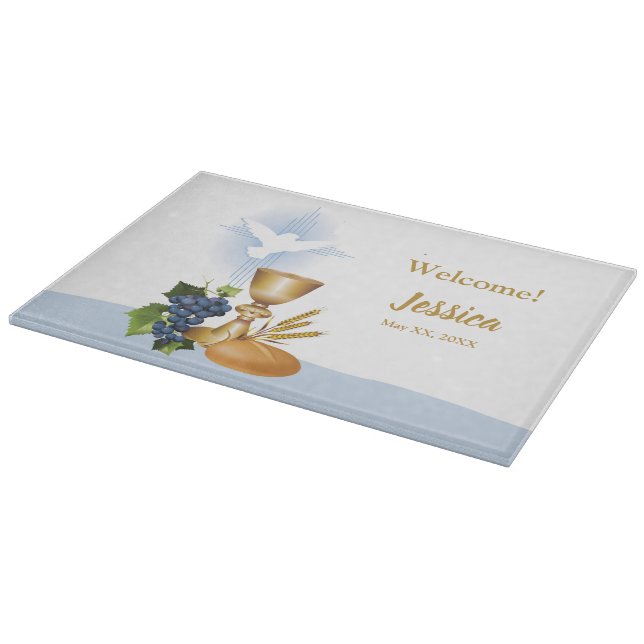 Planche À Découper Personnaliser, RCIA Félicite le sacrement catholiq (Coin)