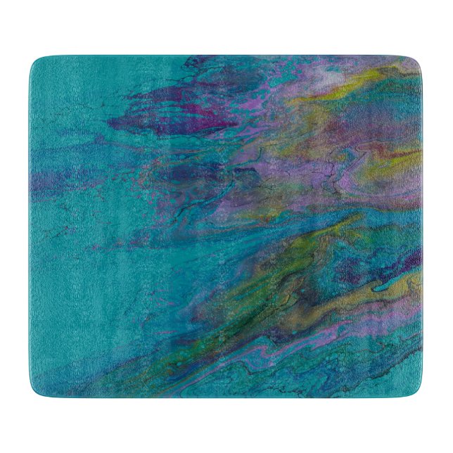 Planche À Découper Petite caisse en verre (Devant)