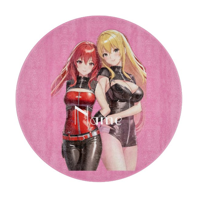 Planche À Découper Petites filles Anime Thunder_Cove (Devant)