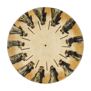 Planche À Découper Phenakistoscope d'Eadweard Muybridge, 1893