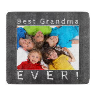 Planche À Découper Photo de GrandKids pour Gandma