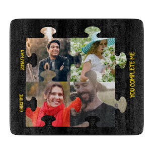 Planche À Découper Photo de pièce de puzzle personnalisée Vous me com