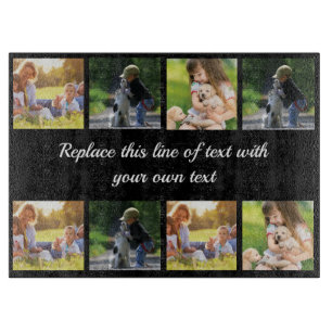 Planche À Découper photocollage et texte