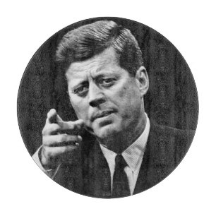 Planche À Découper Photographie de John F. Kennedy 3