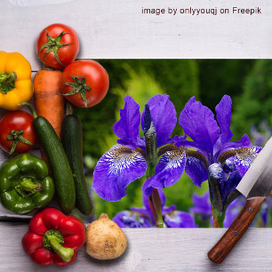 Planche À Découper Photographie florale d'Iris sibirica