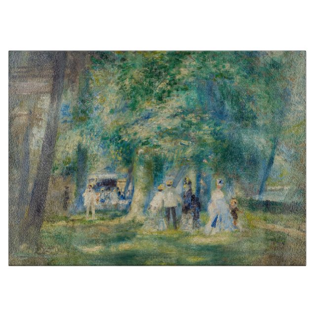 Planche À Découper Pierre-Auguste Renoir - La fête à Saint-Cloud (Devant)