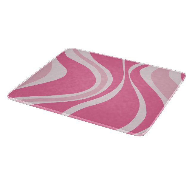Planche À Découper Pink Waves Cutting Board (Coin)