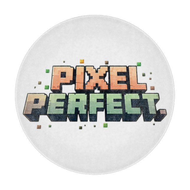 Planche À Découper Pixel parfait (Devant)