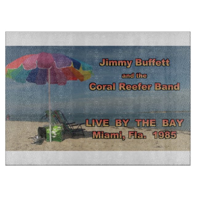 Planche À Découper Plage 23 verres Plage (Devant)