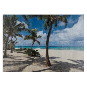 Planche À Découper Plages tropicales   Anguilla Beach, Palm Tree