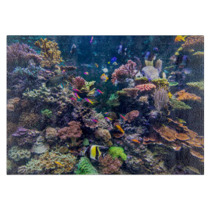 Planche À Découper Plages tropicales   Corail sous-marin Reef