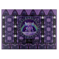 Plaine violette Fairy Cutting Board
