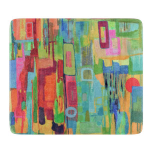 Planche À Découper Planche à soleil orange 6 x 7 déco