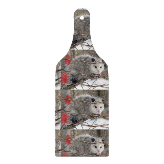 Planche À Découper Planche à verre Opossum Nature (Devant)
