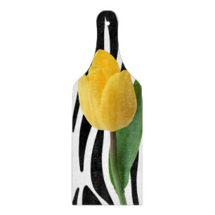 Planche À Découper Planche à verre Tulipe florale