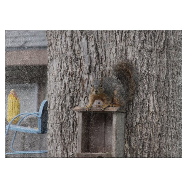 Planche À Découper Planche de coupe d'écureuil (Devant)