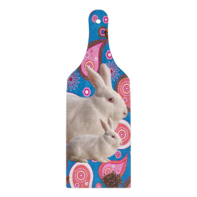 Planche À Découper Planche de coupe en verre de Pâques (Devant)