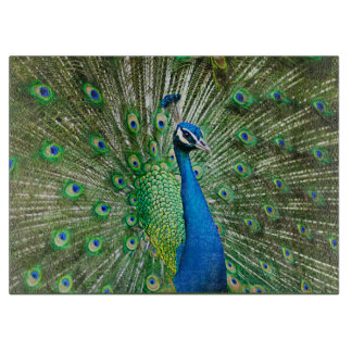 Planche À Découper Planche de coupe en verre de Peacock