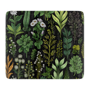 Planche À Découper Plantes Vertes