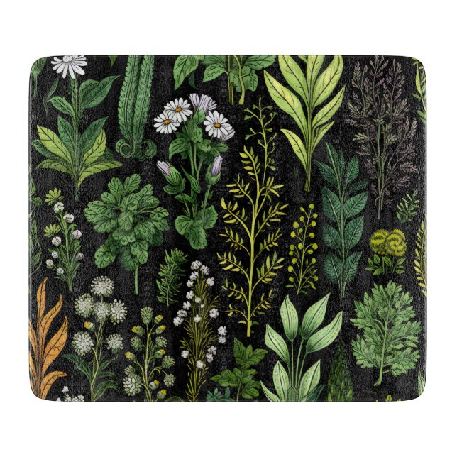 Planche À Découper Plantes Vertes (Devant)