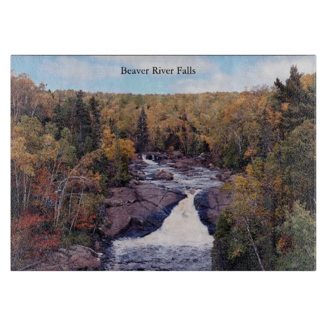 Planche À Découper Plateau de coupe Beaver River Falls (Devant)