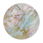PLATEAU DE COUPE EN MARBRE PASTEL ABSTRAIT