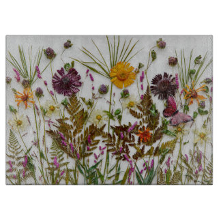 Planche À Découper Plateau de coupe en verre