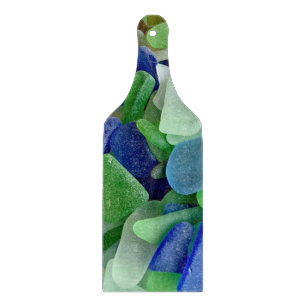 Planche À Découper Plateau de coupe en verre Seaglass
