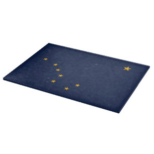 Planche À Découper Plateau de coupe patriotique avec drapeau de l'Ala