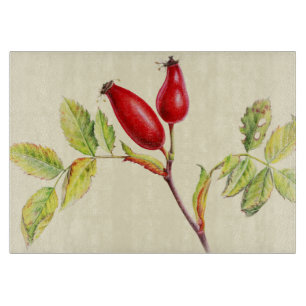 Planche À Découper Plateau de coupe rose en verre de haute art