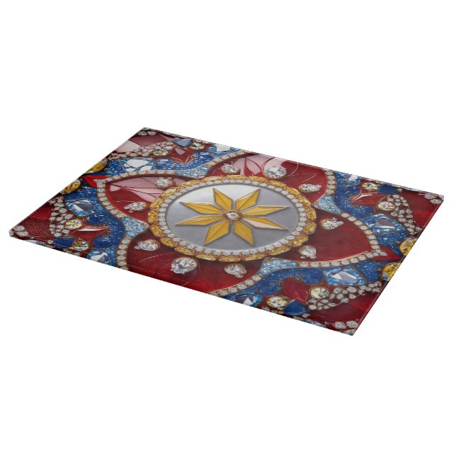 Planche À Découper Plateau de couture avec design colombien (Coin)