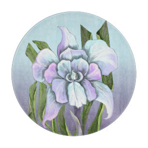 Planche À Découper Plateau de découpe de fleurs Smeraldo