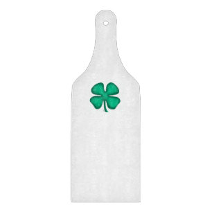 Planche À Découper Plateau de découpe Lucky 4 Leaf Irish Clover
