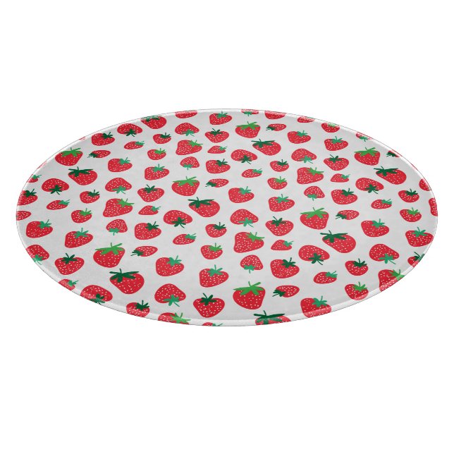 Planche À Découper Plein de fraises (Coin)