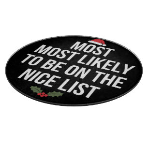 Planche À Découper Plus susceptible d'être sur la liste des gentils N