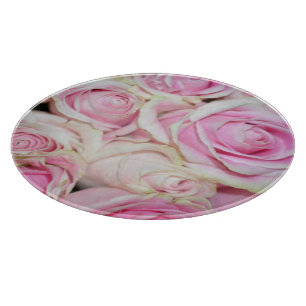 Planche À Découper Plutôt romantique rose crème rose