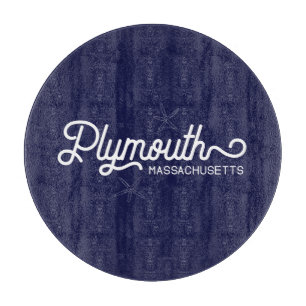 Planche À Découper Plymouth Massachusetts Nautical Cutboard