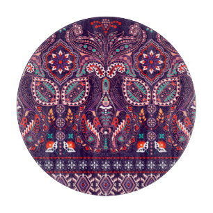 Planche À Découper Points Arc Wheels : Motif Multicolor