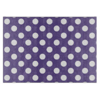 Pois blancs sur ultra violet