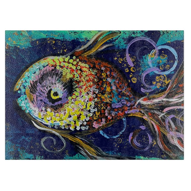 Planche À Découper Poisson Charcuterie/planche à découper (Devant)